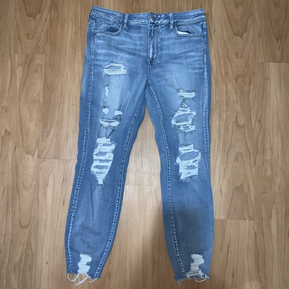 Ripped American Eagle jeans